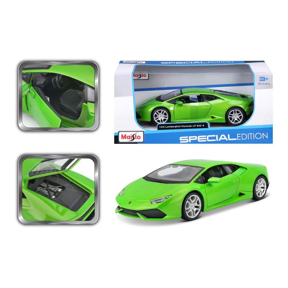 Masinuta Maisto Special Edition Lamborghini Huracan LP 610-4 1:24 Verde - poza 2