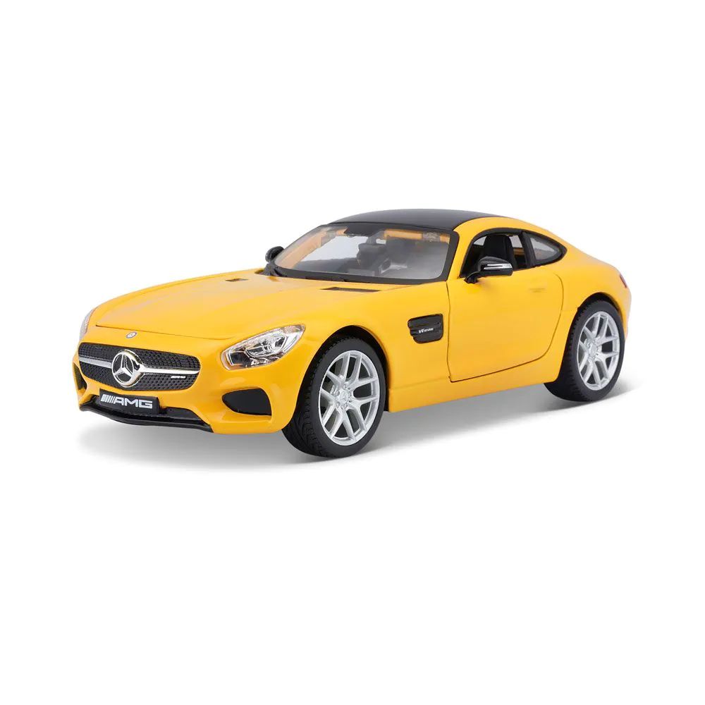 Masinuta Maisto Special Edition Mercedes Benz AMG GT Galben 1:24 - poza 1