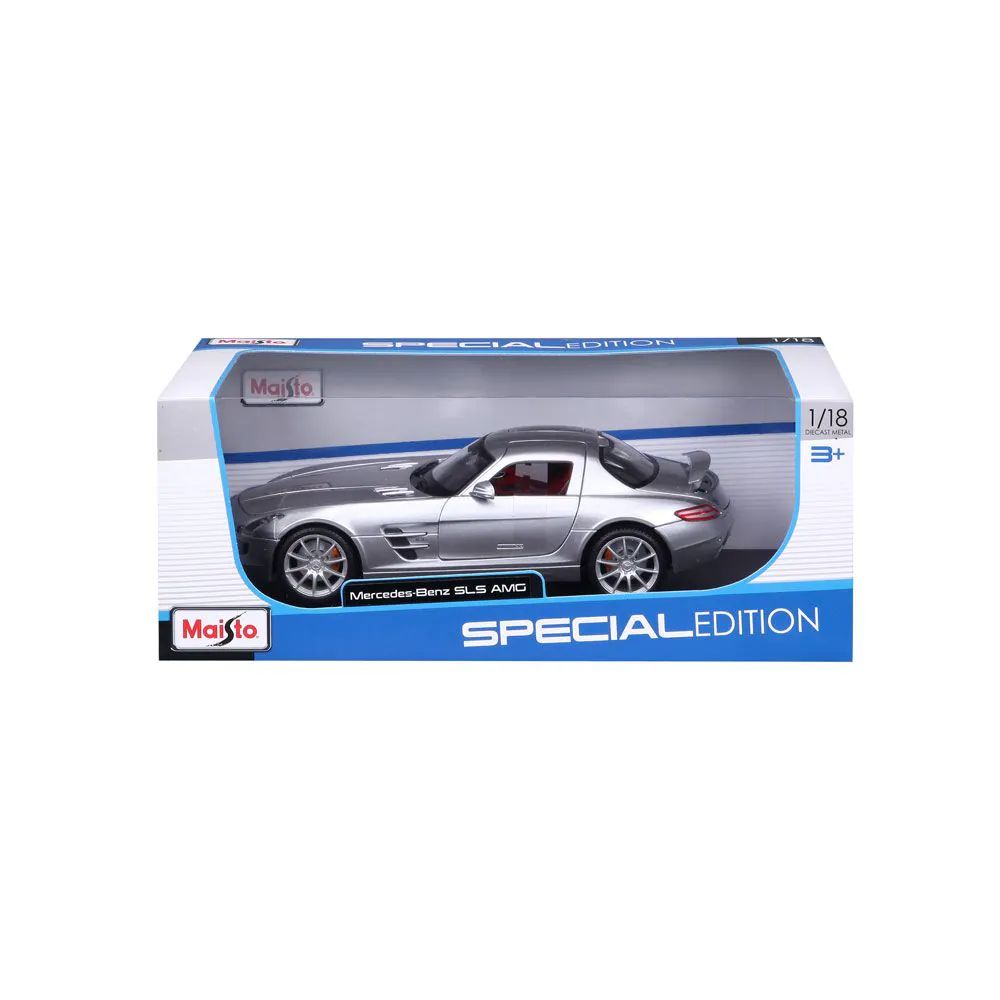 Masinuta Maisto Special Edition Mercedes Benz SLS AMG 1:18 - poza 2
