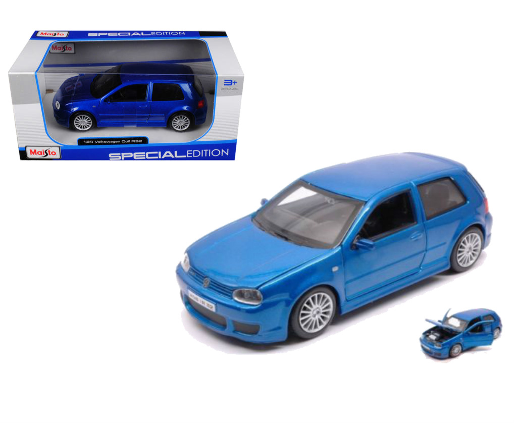Masinuta Maisto Special Edition Volkswagen Golf R32 1:24 - poza 2