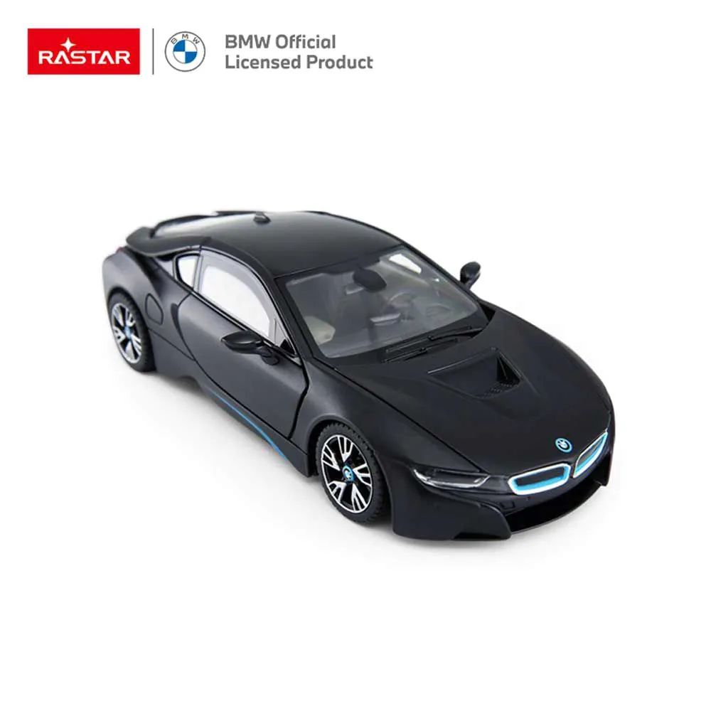 Masinuta metalica cu usi ce se deschid Rastar BMW I8 1:24 - poza 2
