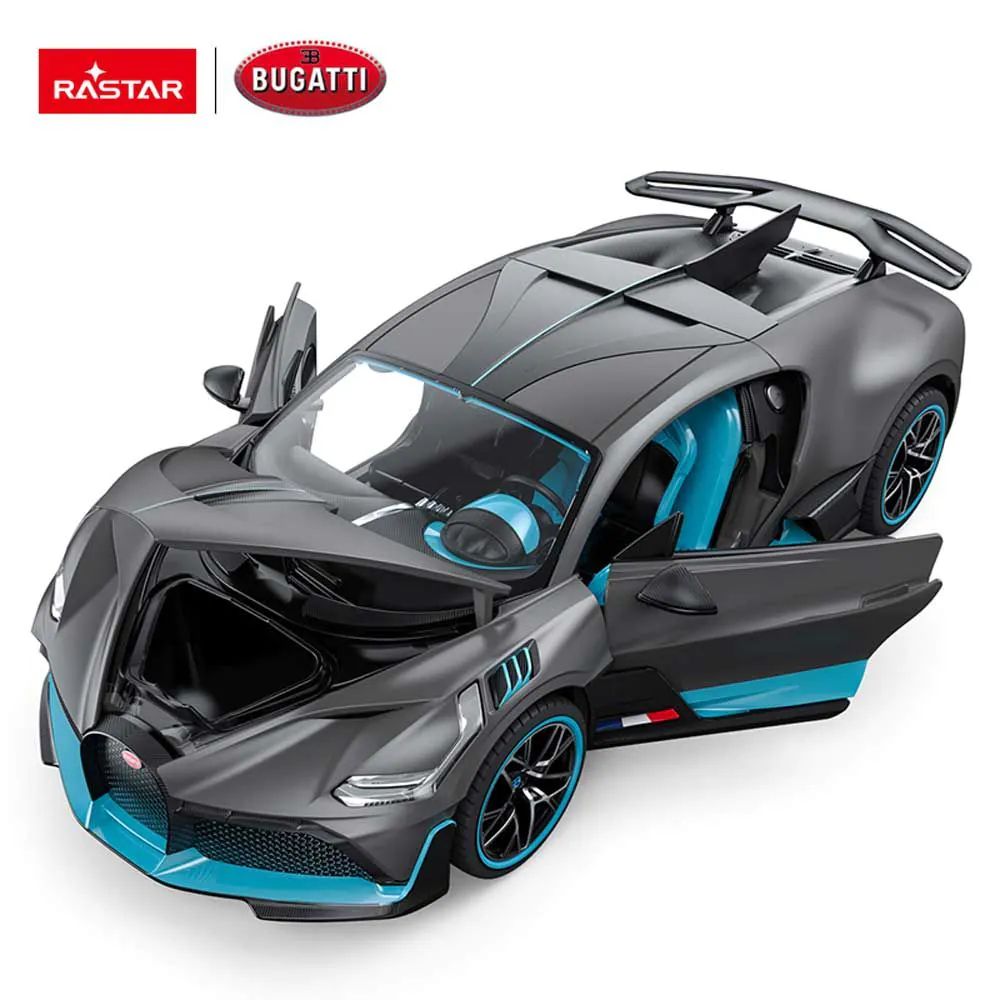Masinuta metalica cu usi ce se deschid Rastar Buggati Divo 1:24 - poza 2