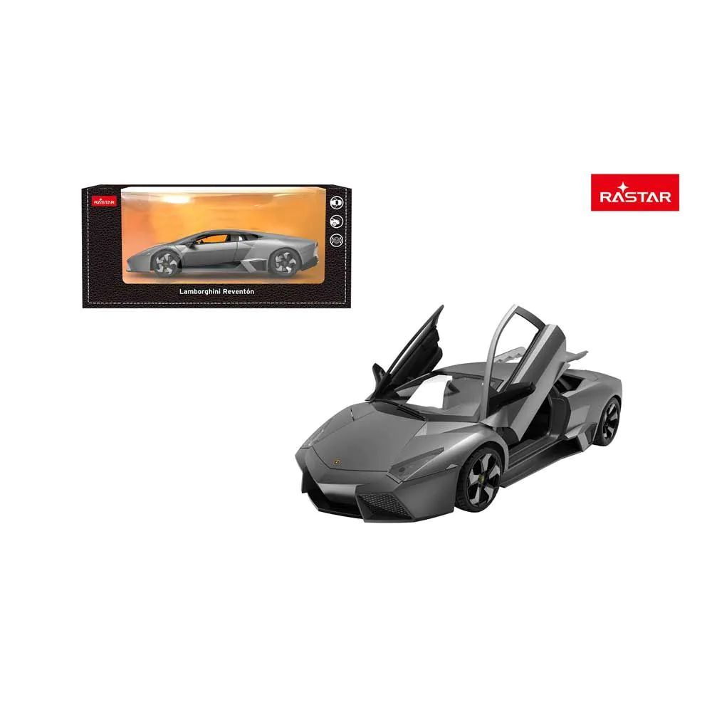 Masinuta metalica cu usi ce se deschid Rastar Lamborghini Reventon 1:24 - poza 3