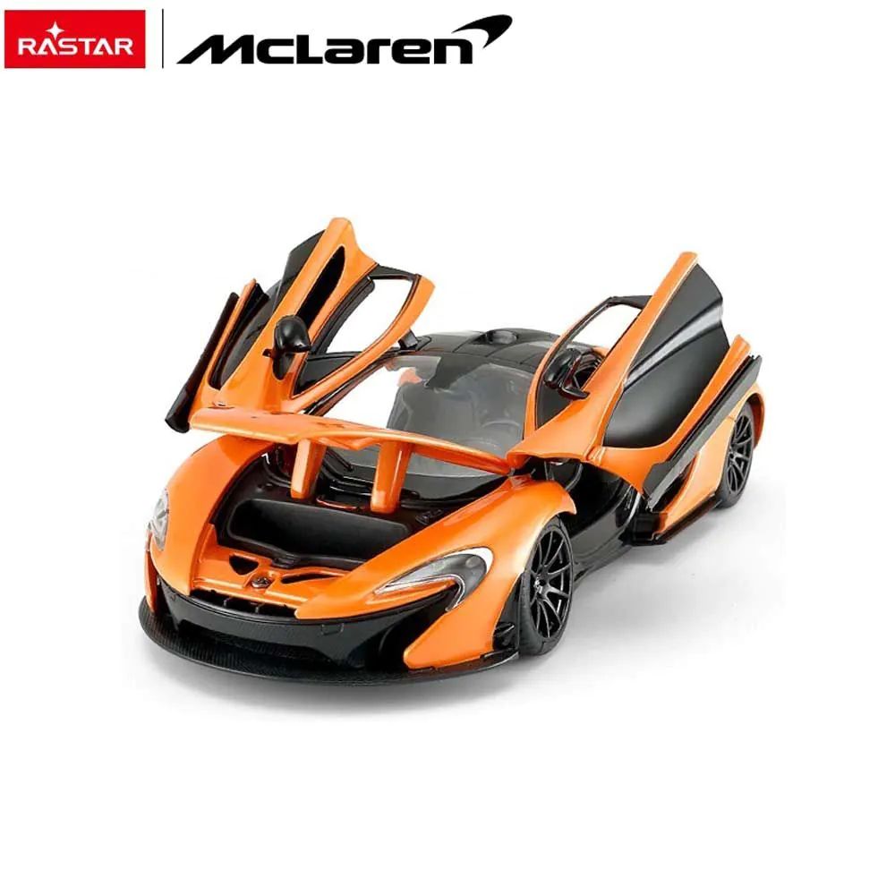 Masinuta metalica cu usi ce se deschid Rastar Mclaren P1 1:24 - poza 4