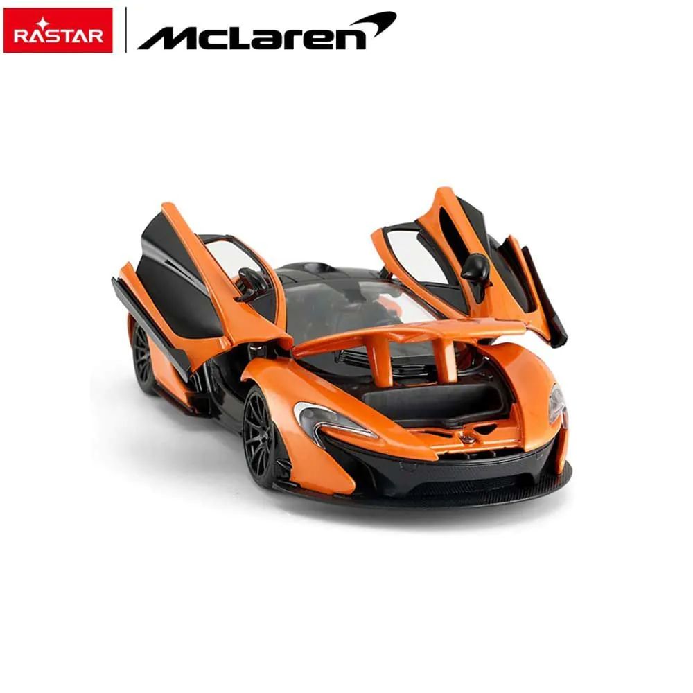 Masinuta metalica cu usi ce se deschid Rastar Mclaren P1 1:24 - poza 5