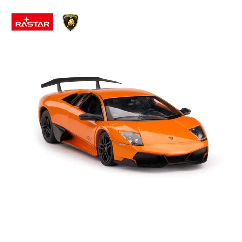 Masinuta metalica cu usi ce se deschid Rastar Murcielago LP670-4 1:24 - poza 1