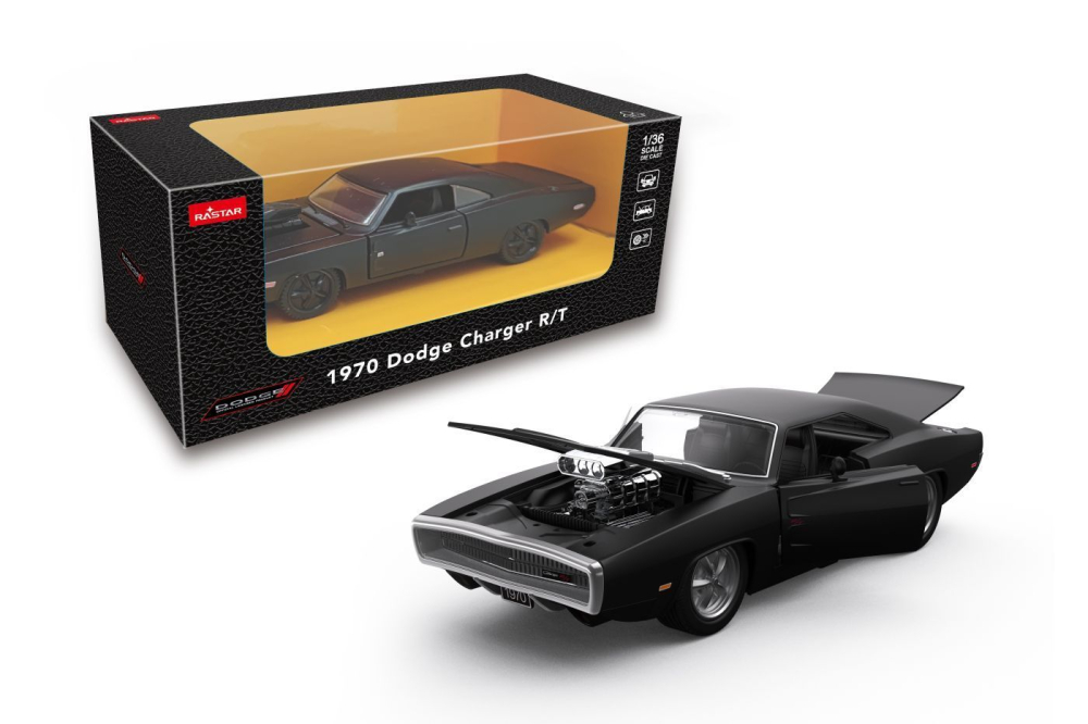 MASINUTA METALICA DODGE CHARGER R T 1970 SCARA 1 LA 36