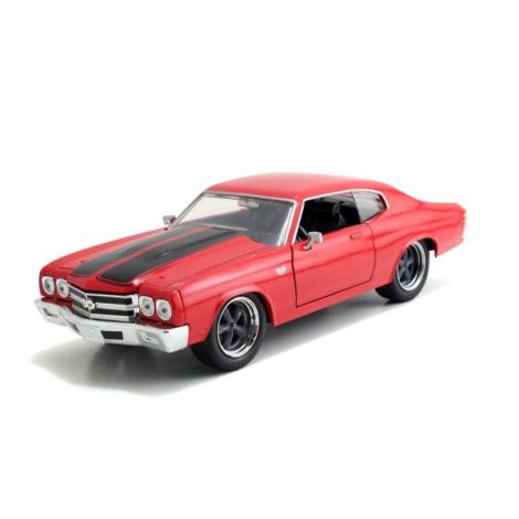 Masinuta Metalica Fast And Furious 1970 Chevy Chevelle Scara 1 La 24 - poza 1