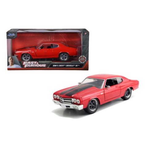 Masinuta Metalica Fast And Furious 1970 Chevy Chevelle Scara 1 La 24 - poza 2