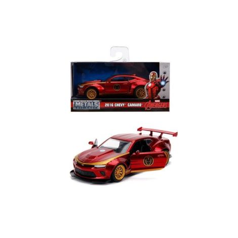 Masinuta Metalica Iron Man 2016 Chevy Camaro Ss Scara 1 La 32 - poza 1