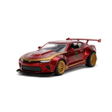 Masinuta Metalica Iron Man 2016 Chevy Camaro Ss Scara 1 La 32 - poza 2