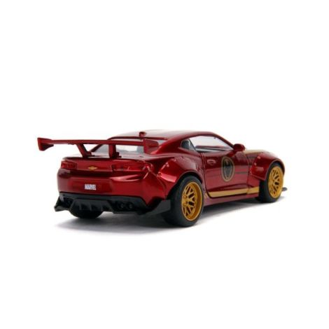 Masinuta Metalica Iron Man 2016 Chevy Camaro Ss Scara 1 La 32 - poza 3