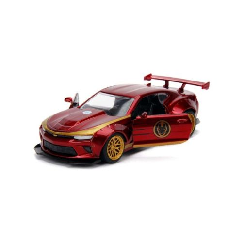 Masinuta Metalica Iron Man 2016 Chevy Camaro Ss Scara 1 La 32 - poza 5