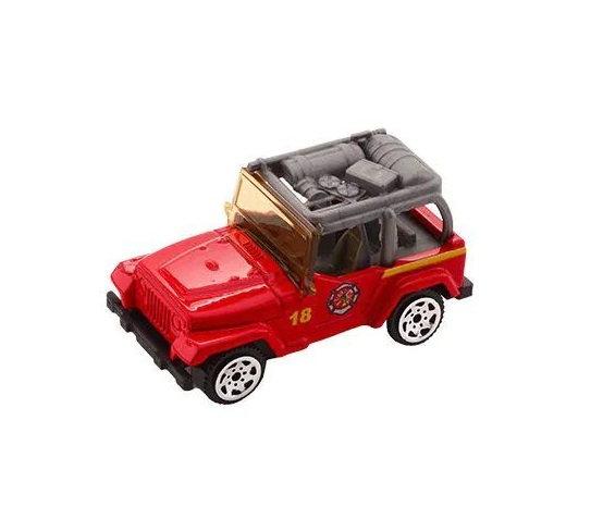 Masinuta metalica John Toys 1:64 Vehicul Pompieri diverse modele - poza 1