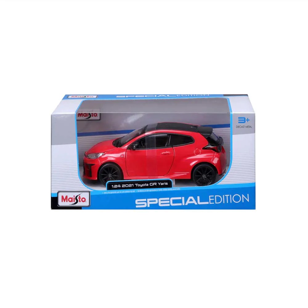 Masinuta metalica Maisto Special Edition Toyota GR Yaris Rosu 1:24 - poza 2