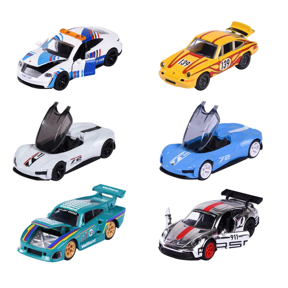 Masinuta metalica Majorette Deluxe Porsche Motorsport diverse modele - poza 2