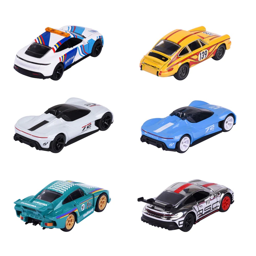 Masinuta metalica Majorette Deluxe Porsche Motorsport diverse modele - poza 3