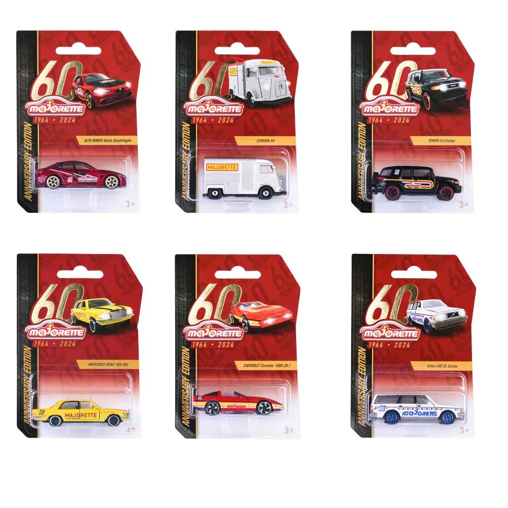 Masinuta metalica Majorette Premium Aniversare 60 ani diverse modele - poza 2
