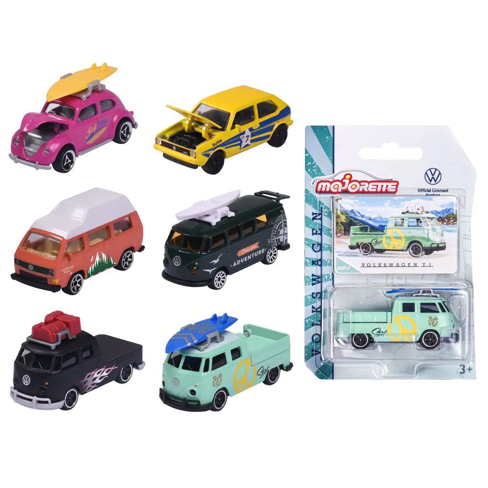 Masinuta metalica Majorette Volkswagen 1:64 diverse modele - poza 1