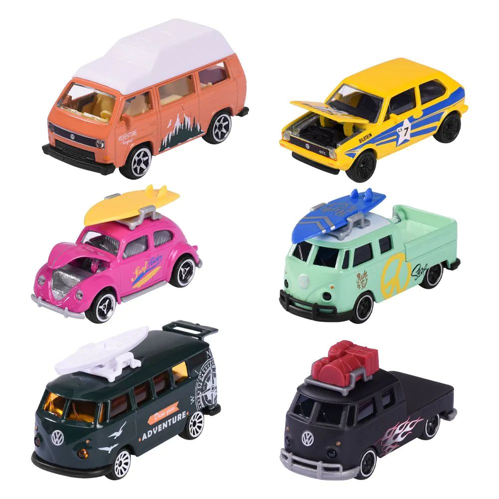 Masinuta metalica Majorette Volkswagen 1:64 diverse modele - poza 2