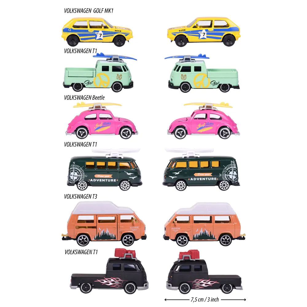 Masinuta metalica Majorette Volkswagen 1:64 diverse modele - poza 4