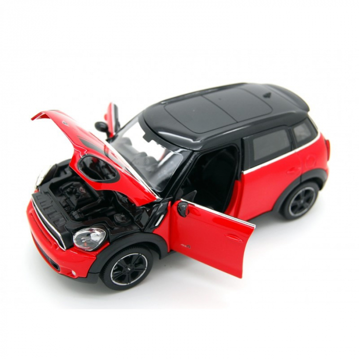 Masinuta Metalica MiniCooper Rosu, Scara 1:24