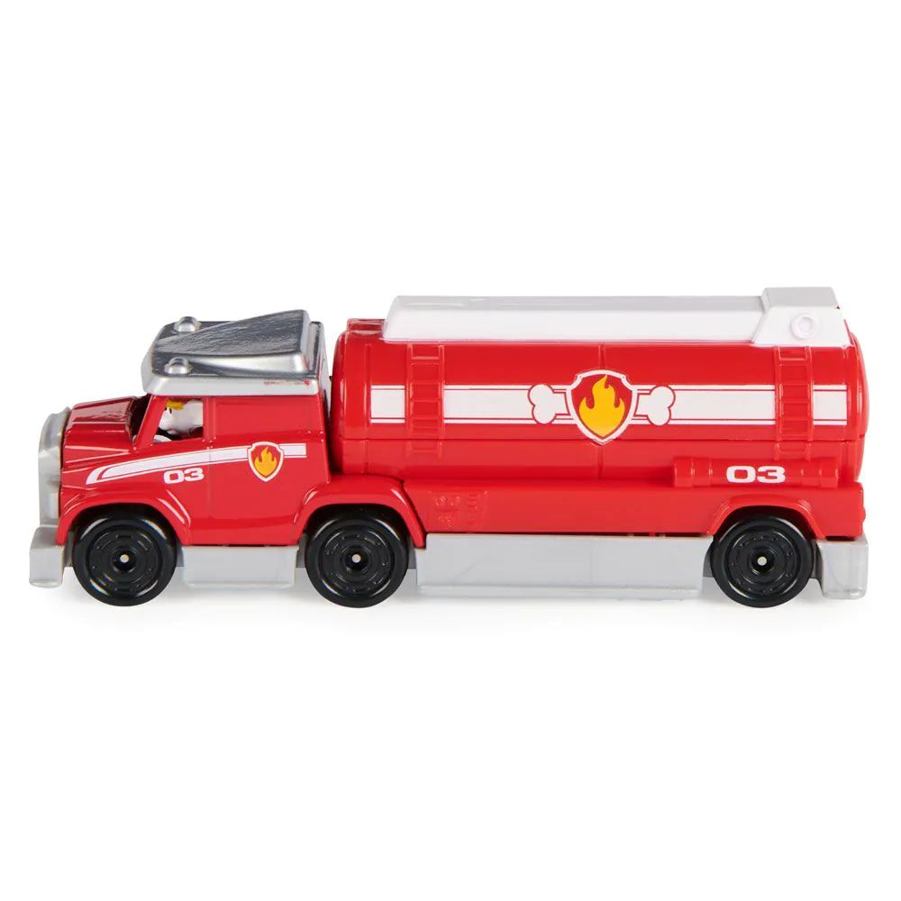Masinuta metalica Paw Patrol Big Truck Pups Camionul Lui Marshall - poza 3
