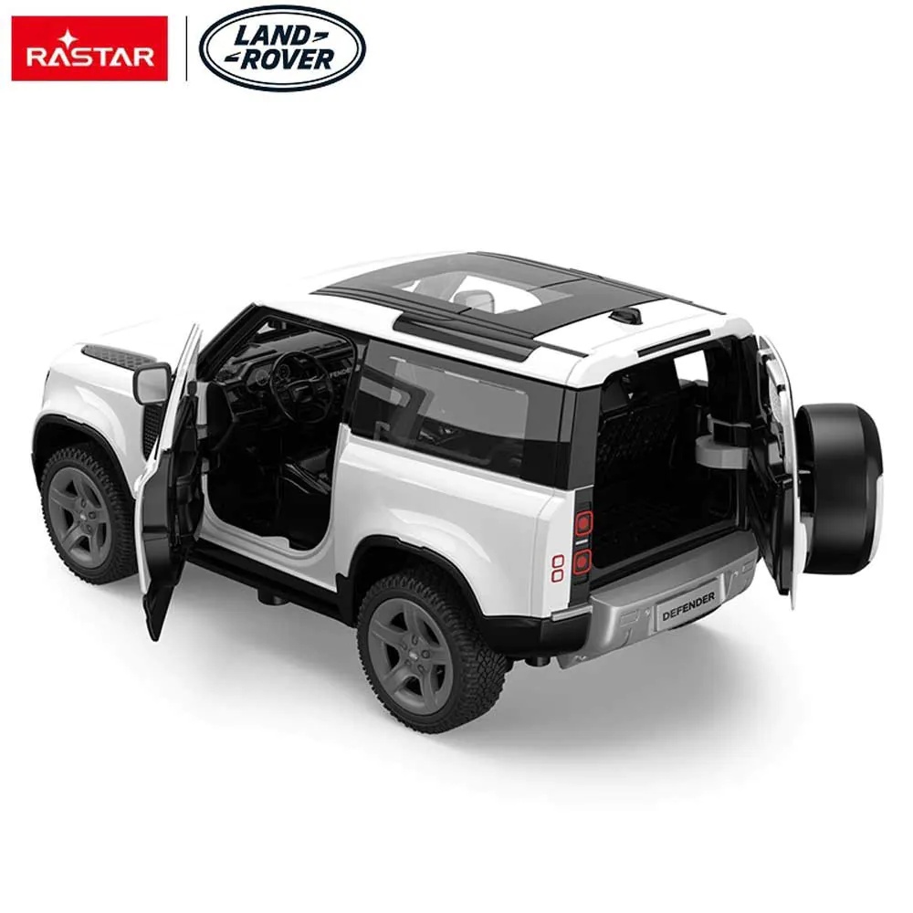 Masinuta Metalica Rastar Land Rover Defender 90 Scara 1:24 Diverse Modele - poza 4