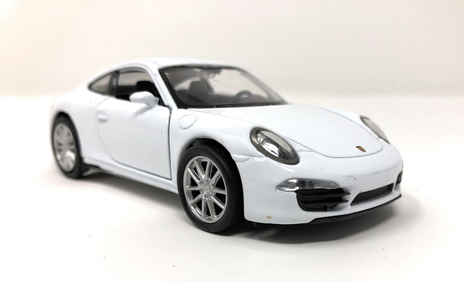 Masinuta metalica Welly Porsche Carrera 11 cm - poza 4