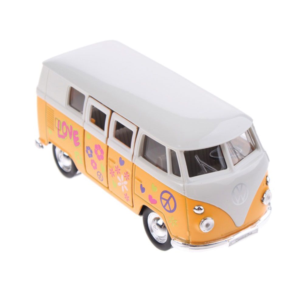 Masinuta metalica Welly Retro Bus - poza 1