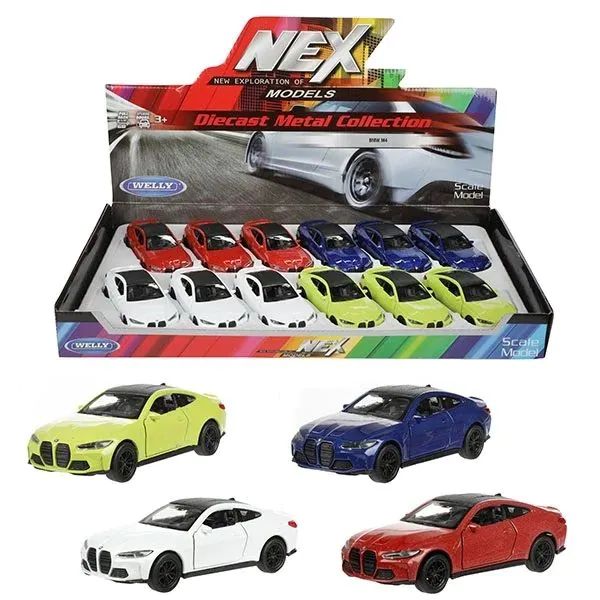 Masinuta Metallica Welly BMW M4 - poza 2