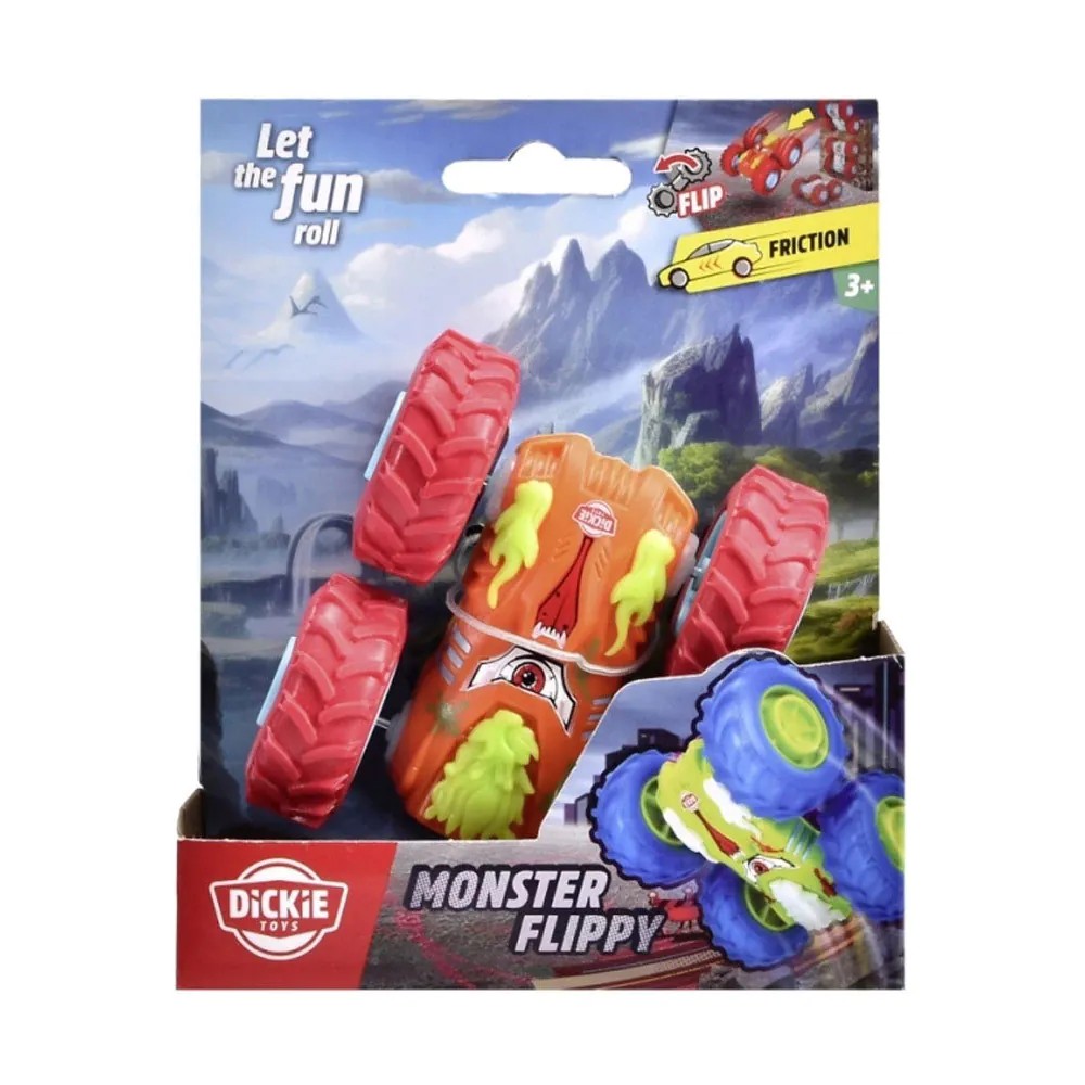 Masinuta Monster Truck Dickie Flippy 10 cm diverse modele - poza 4