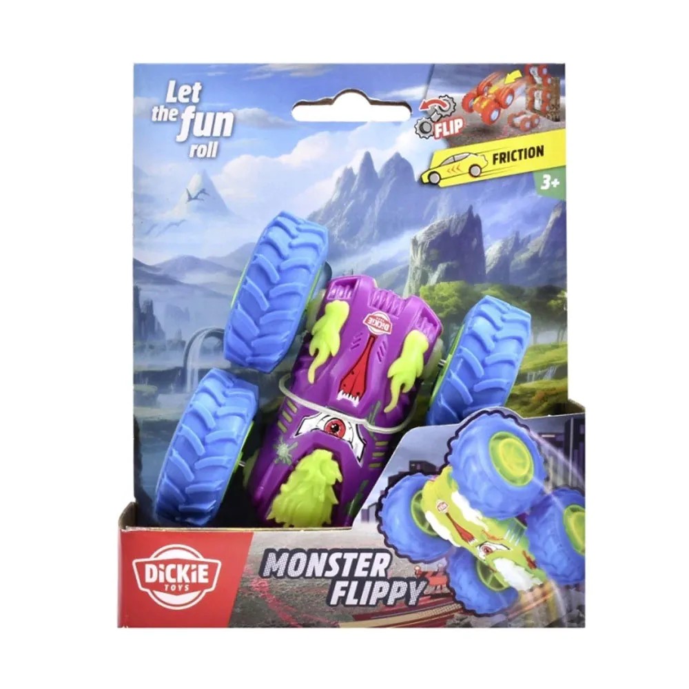 Masinuta Monster Truck Dickie Flippy 10 cm diverse modele - poza 5