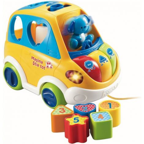 Masinuta muzicala Stie Tot (in limba romana) - Vtech - poza 1