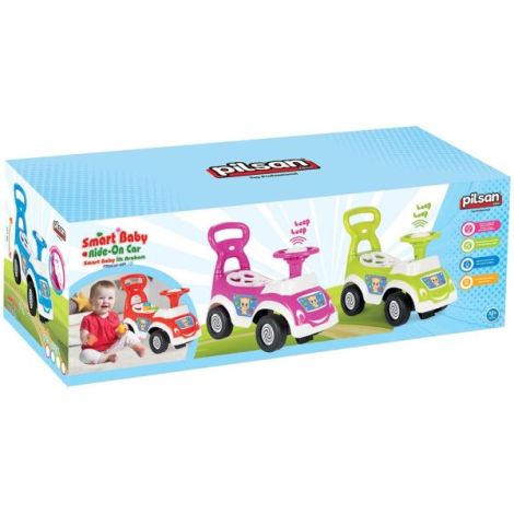 Masinuta Pilsan Smart Baby pink - poza 2