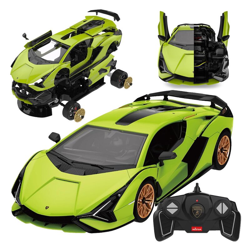 Masinuta Rastar, RC Assembly Lamborghini Sian FKP 37, 1:18, 8 ani +