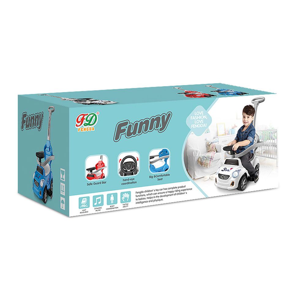 Masinuta ride-on pentru copii Funny Smile Rosie - poza 2