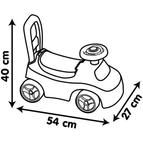 Masinuta Smoby Auto Minnie - poza 2