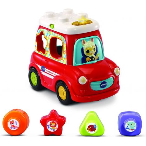 Masinuta sortator de forme, pentru bebelusi 12-36 luni, Vtech 537412 - poza 2