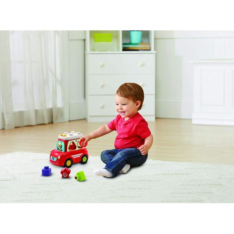 Masinuta sortator de forme, pentru bebelusi 12-36 luni, Vtech 537412 - poza 3