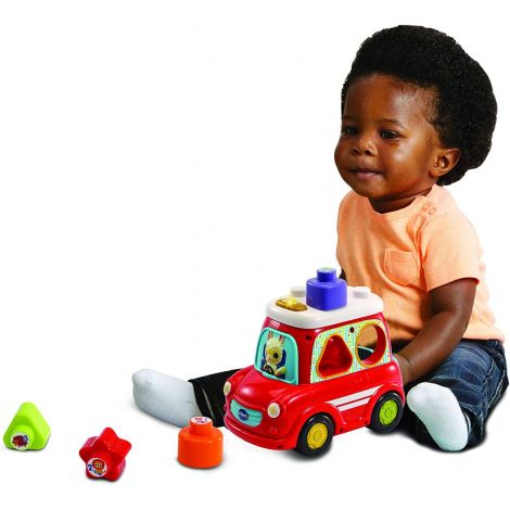 Masinuta sortator de forme, pentru bebelusi 12-36 luni, Vtech 537412 - poza 5
