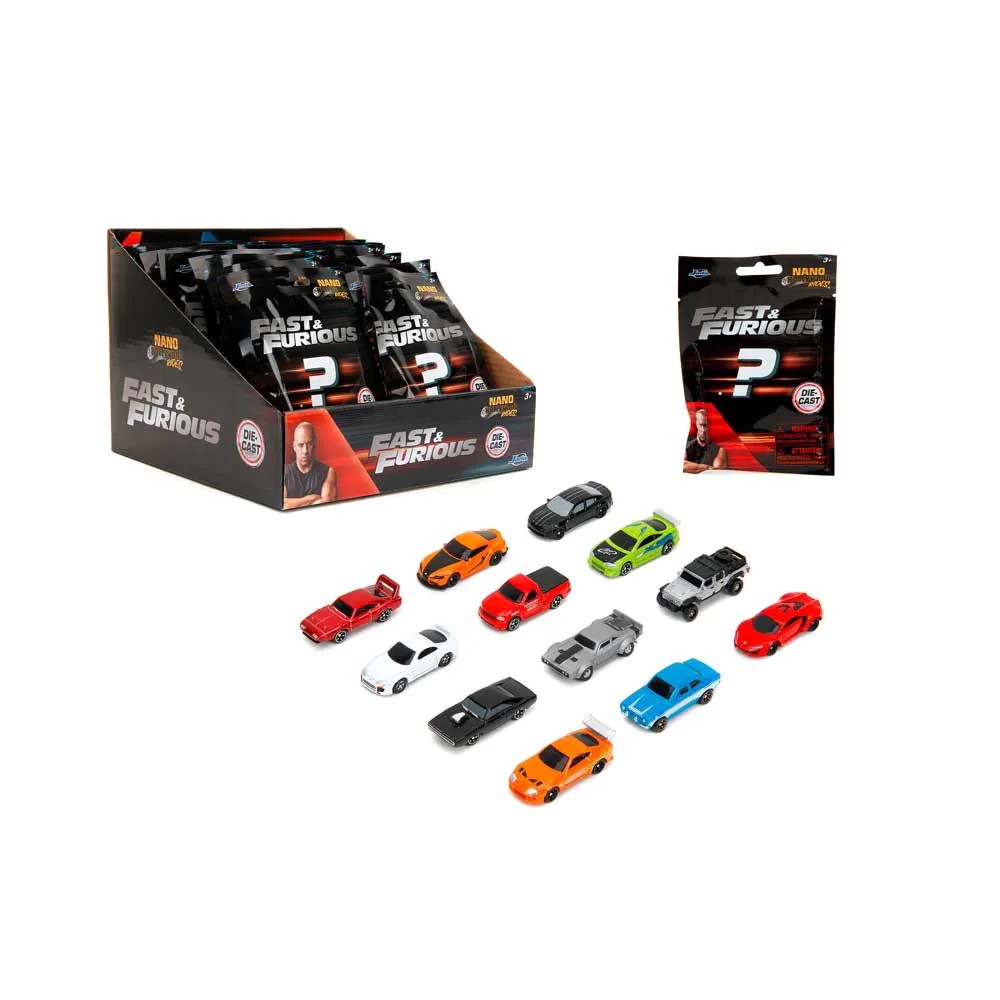 Masinuta surpriza Jada Fast and Furious 4 cm - poza 1