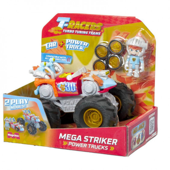 Masinuta T-Racers Power Trucks Mega Striker - poza 2