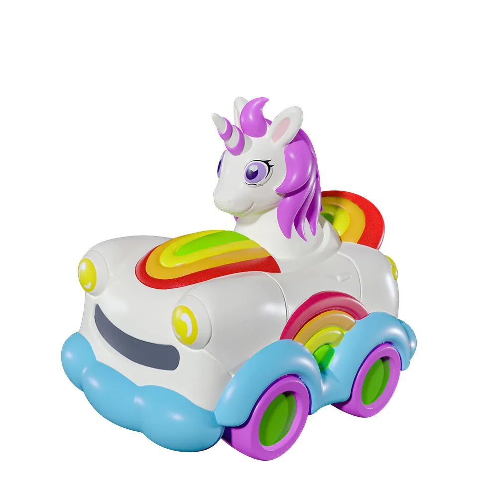 Masinuta unicorn cu telecomanda si bule Syma - poza 4
