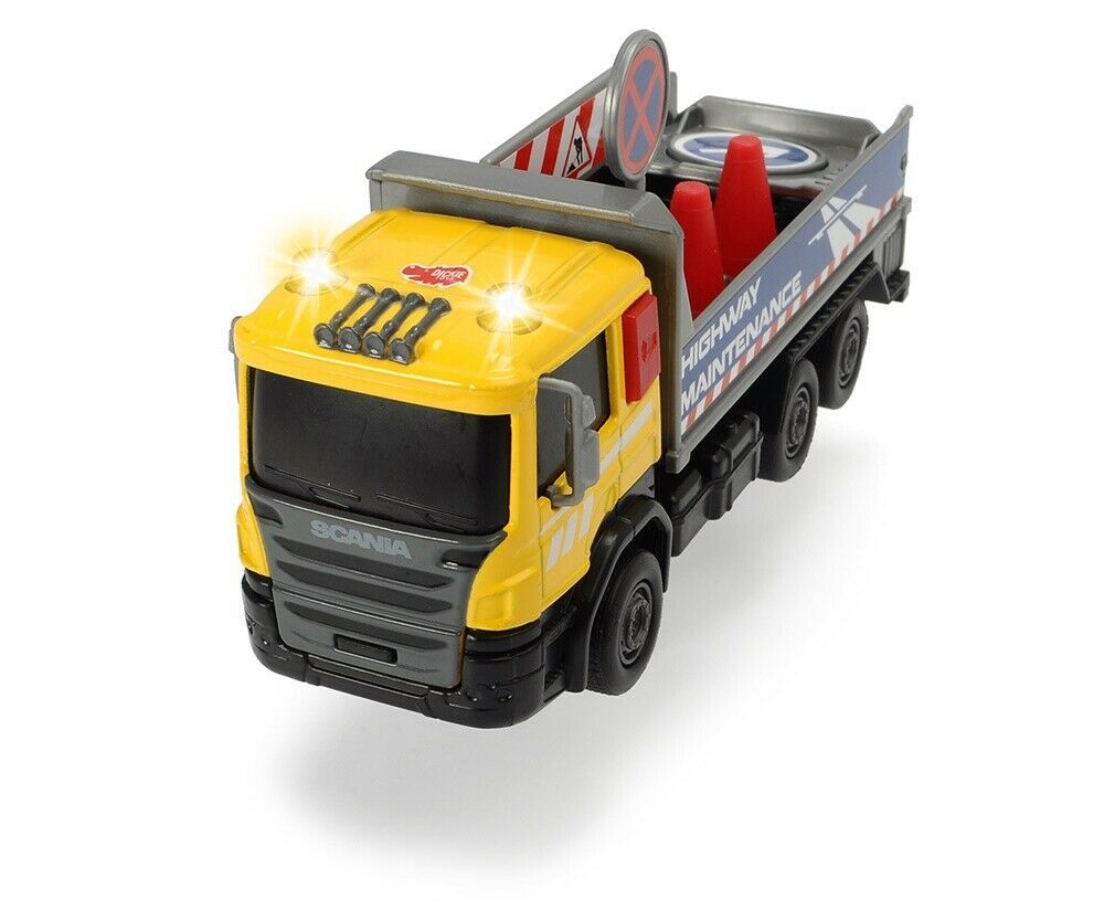 Masinuta utilitara cu sunete si lumini Dickie Scania - poza 4