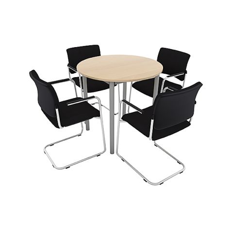 Masuta cafea colectia Expo, 80 cm, artar - poza 2