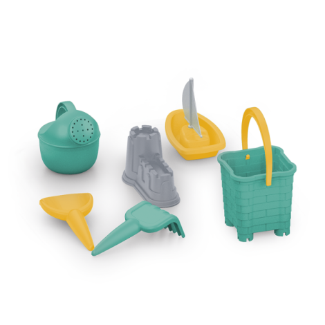 Masuta de activitati 3 in 1 pentru copii pastel - poza 2