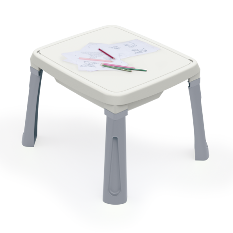 Masuta de activitati 3 in 1 pentru copii pastel - poza 3