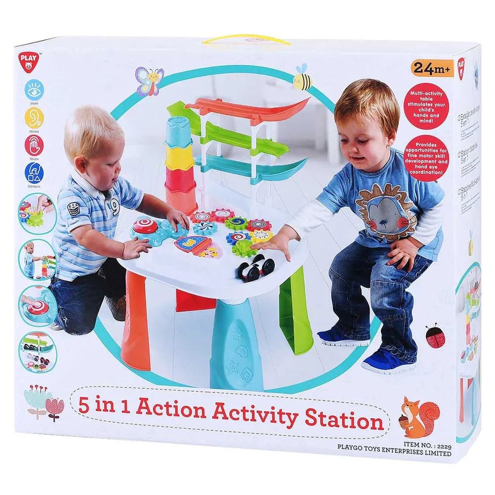 Masuta de activitati 5 in 1 Play Go Action Station - poza 2
