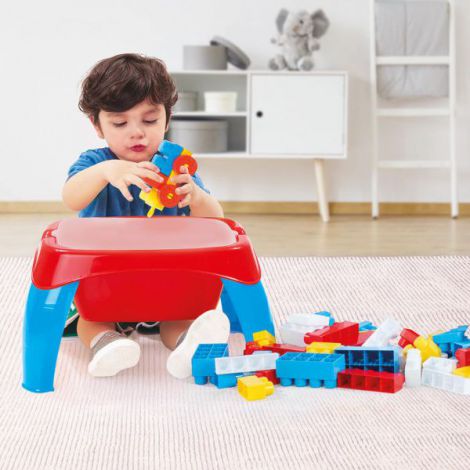 Masuta de activitati cu 30 cuburi de construit - poza 2